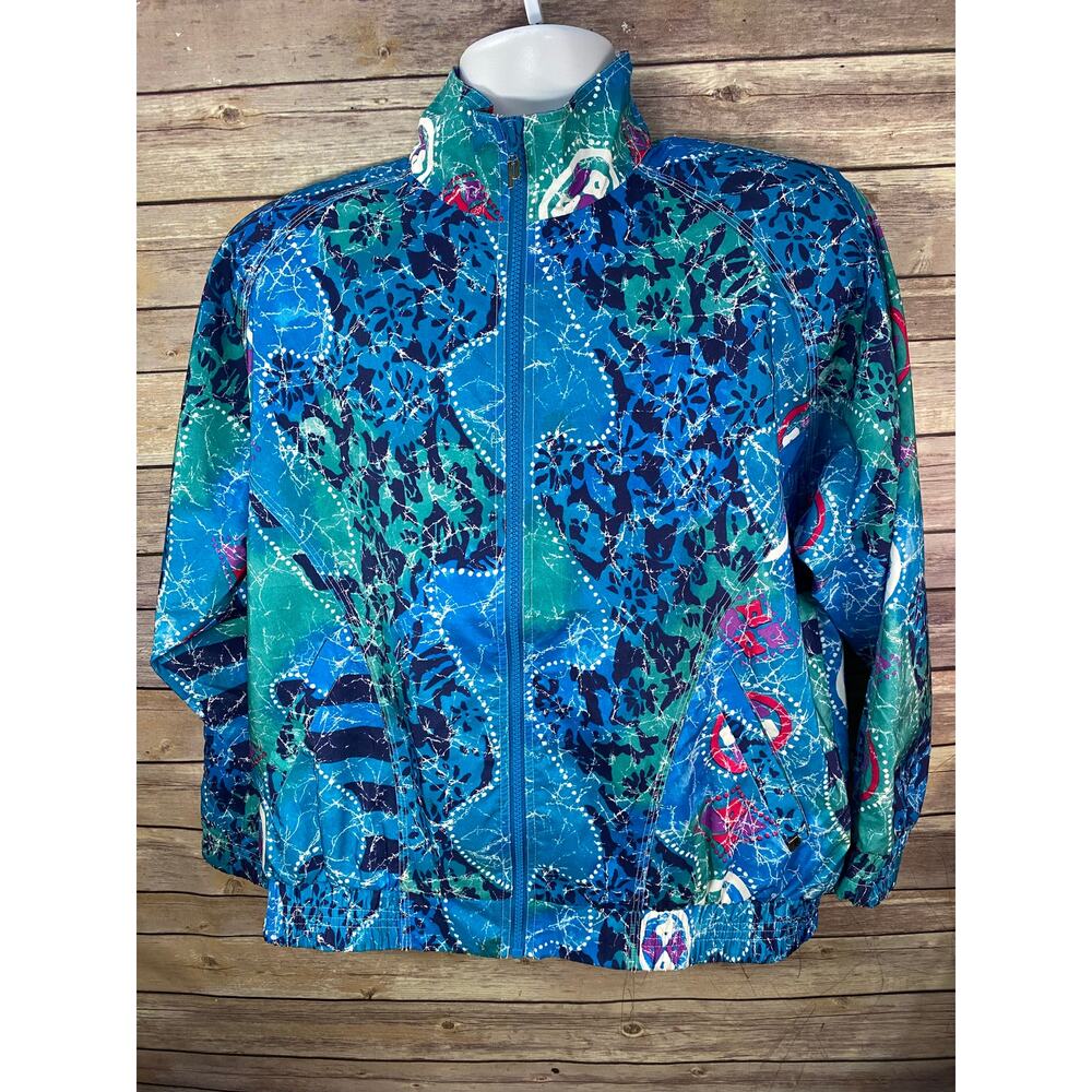 Vintage Prince Tennis Jacket Adult Medium AOP Retro 90's Windbreaker RARE Colors